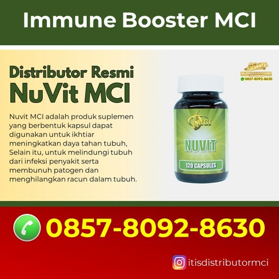 Paket Immune Booster Kesehatan Kulit Nuvit MCI Melayani Bandung Kabupaten Serang