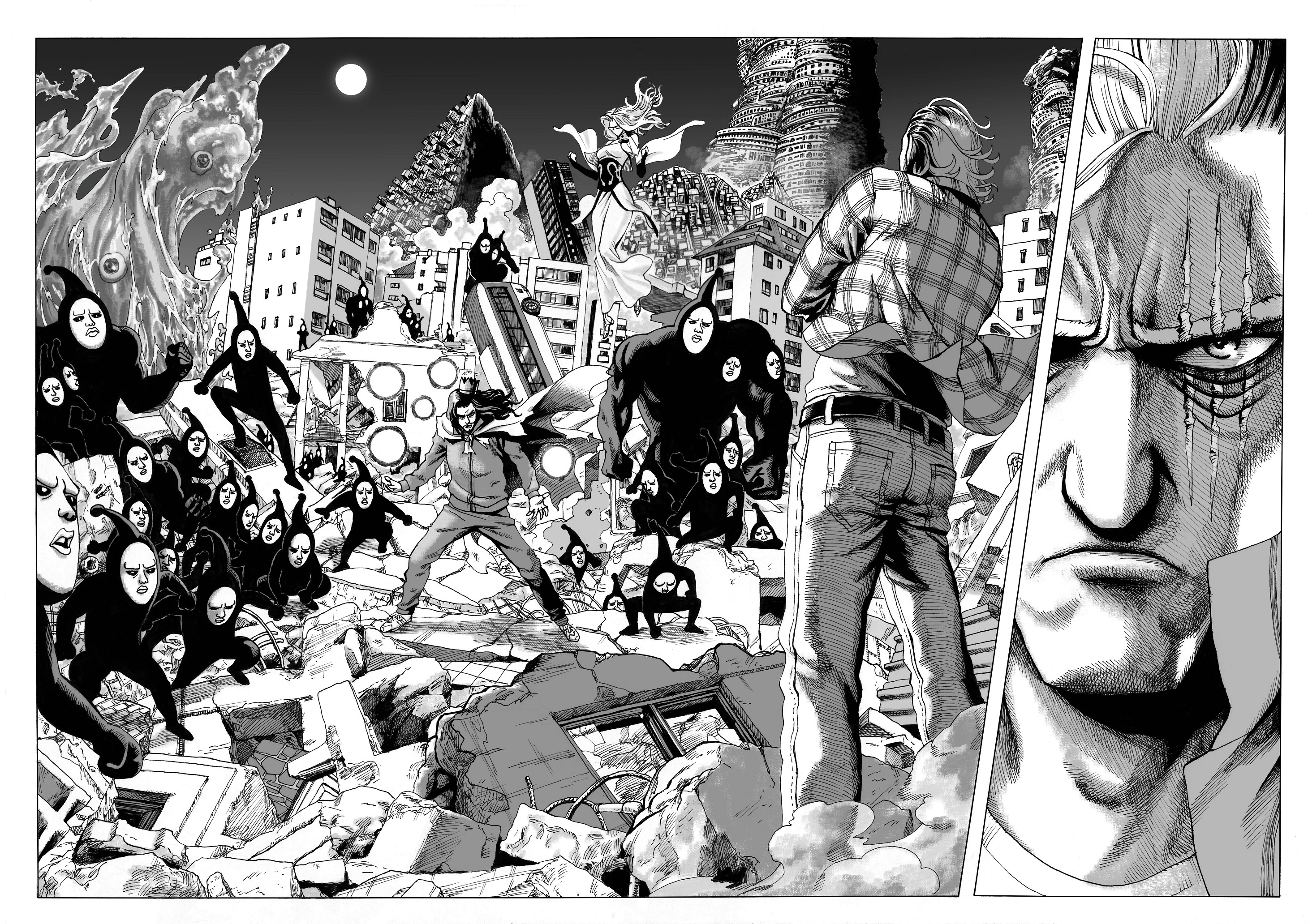 KING, Sang Pahlawan Kelas S di Anime OPM! Favorit TS Bukan Karena Kuat, Tapi .....