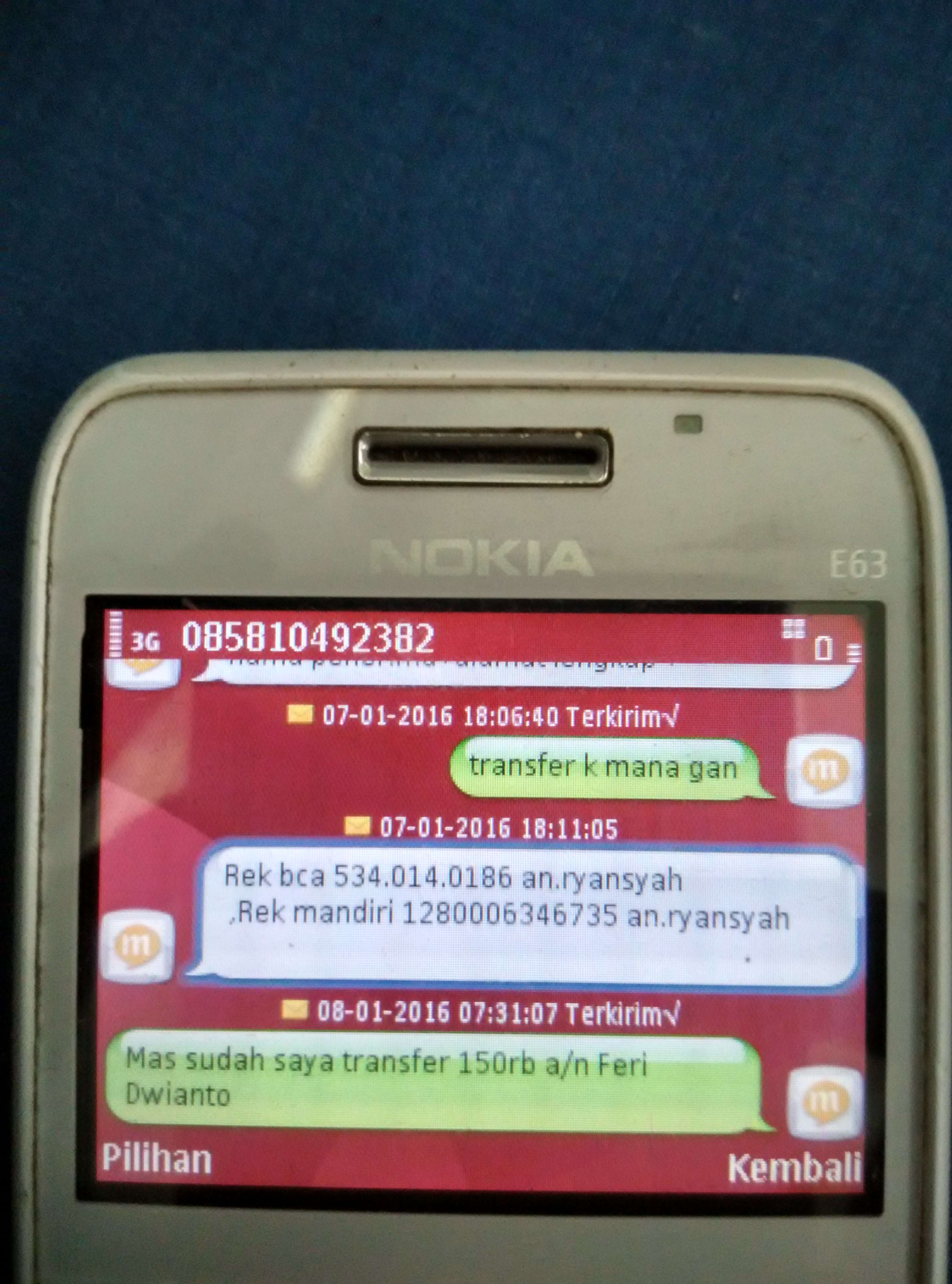 SURAT TERBUKA INTERNISTISHOP, PENIPUAN