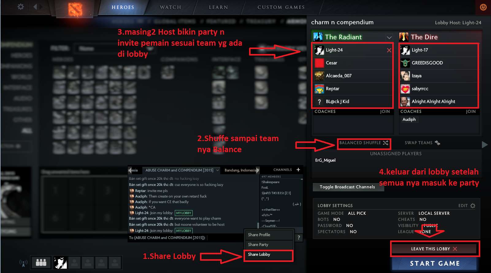 Abus Charm Dota 2