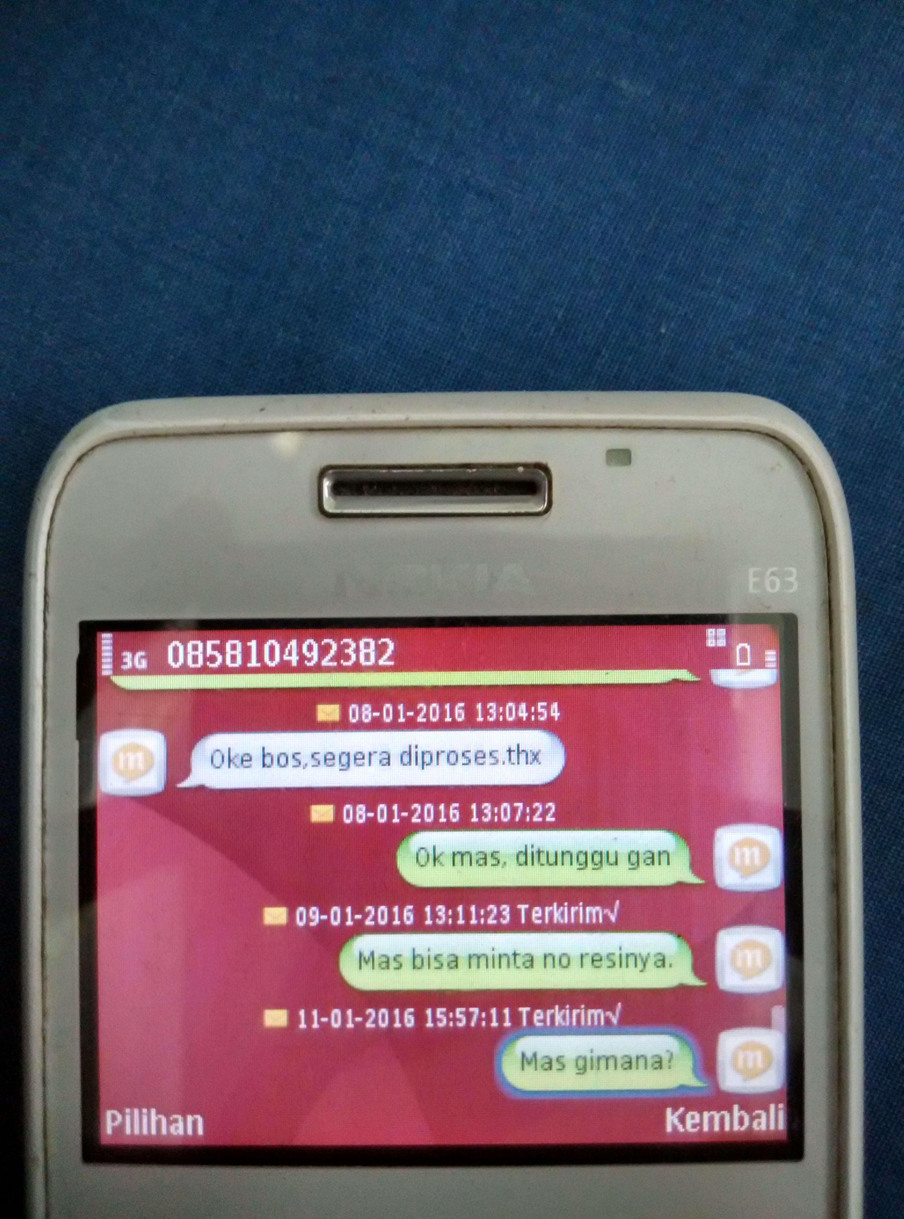 SURAT TERBUKA INTERNISTISHOP, PENIPUAN