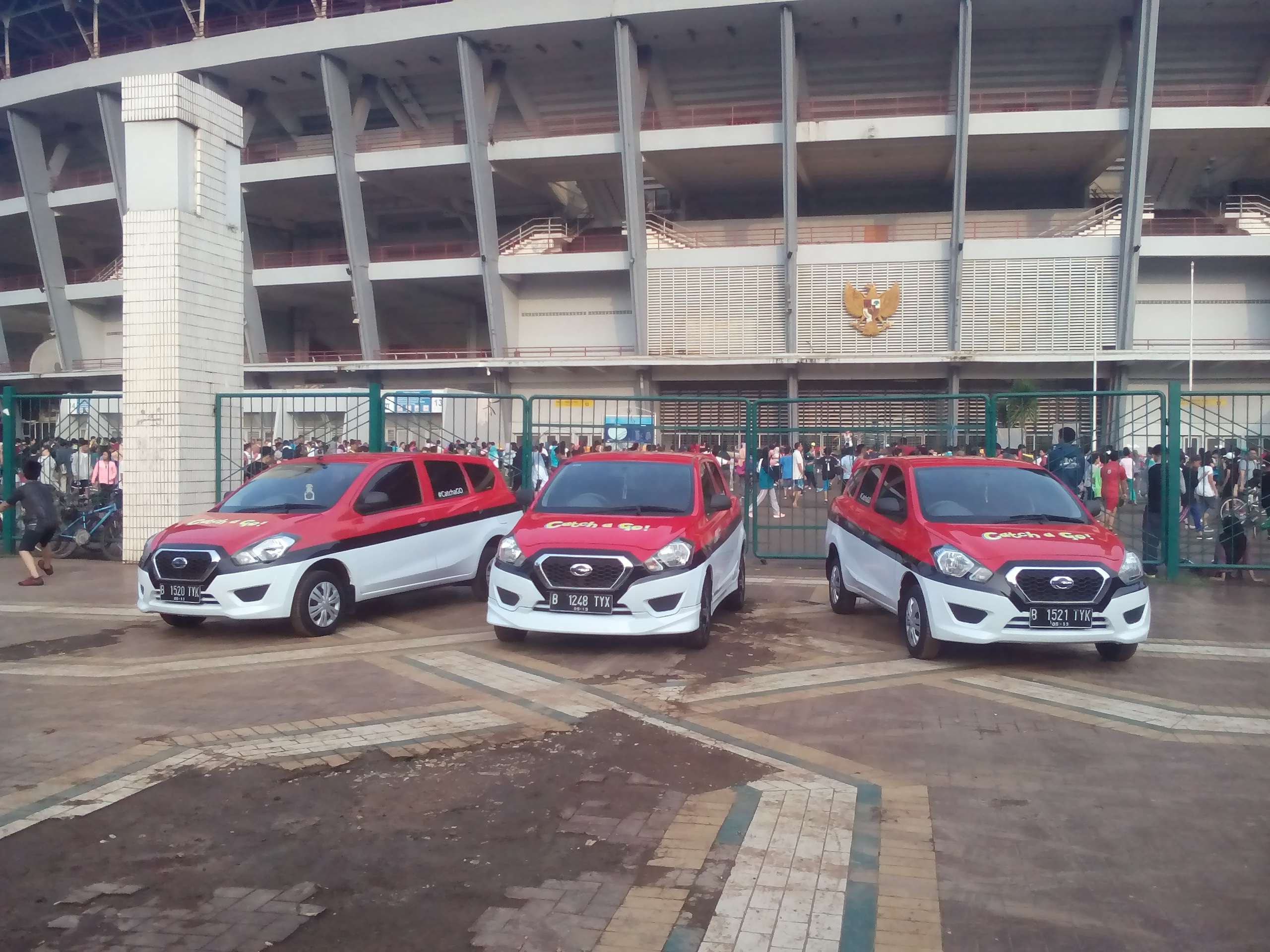 HEBOH! Ada mobil Pokeball di Gahtering Pokemon GBK