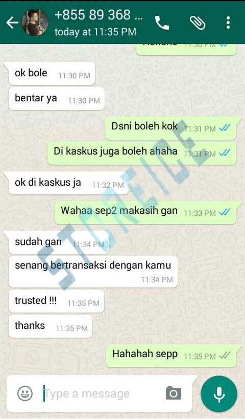 STOREICE-ID &quot; Testimonial From Our Costumer &quot;