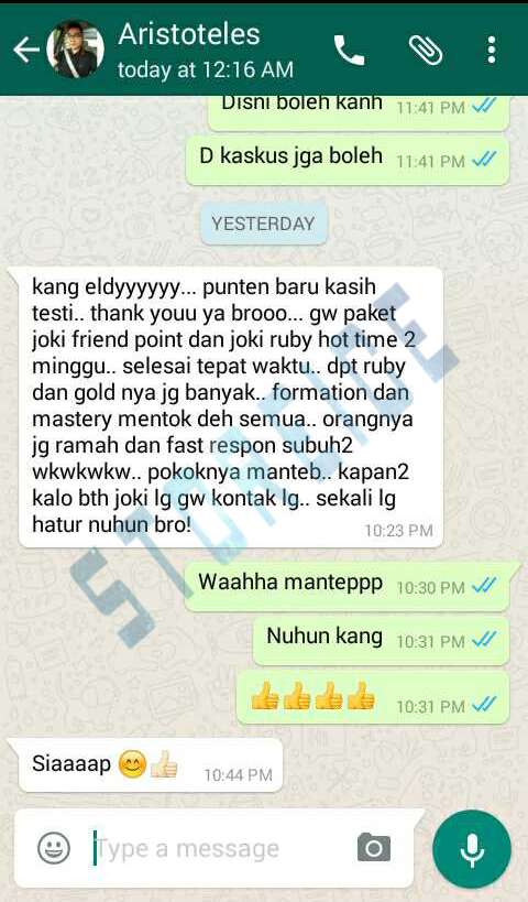 STOREICE-ID &quot; Testimonial From Our Costumer &quot;