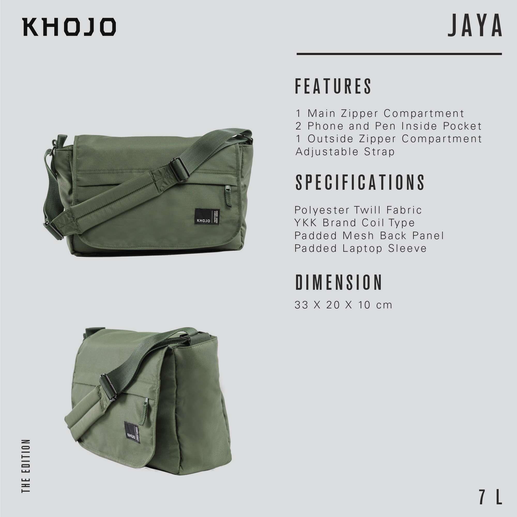 &#91;DROPSHIPPER WANTED&#93; PRODUK TAS BERKUALITAS &quot; KHOJO &quot;