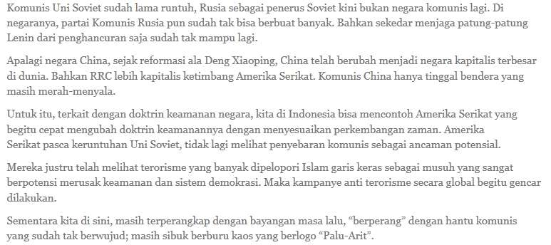 &#91;Thread Sensitif, Mari diskusi&#93; Ada apa dengan PKI?