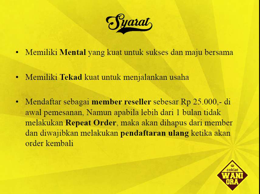 Dicari!! Reseller produk coklat,) Omset jutaan, creative products