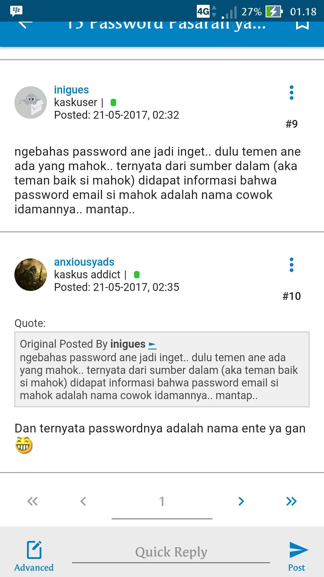 yang lucu dan unik dari kaskus (smile zone)