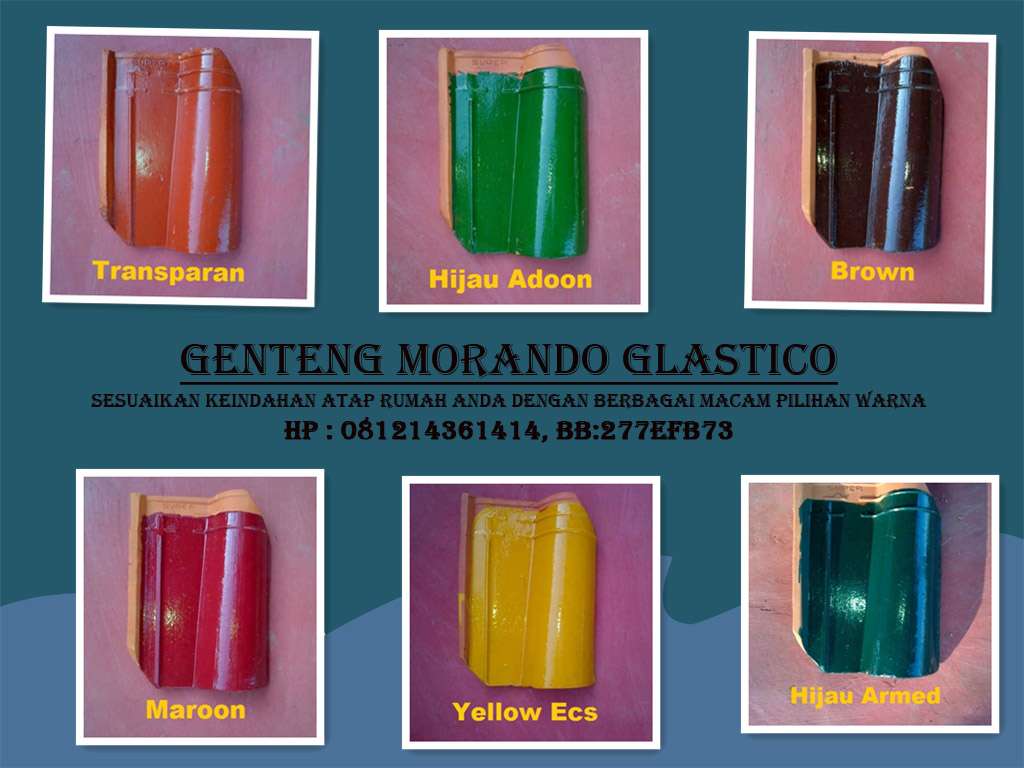 Jual Genteng Jatiwangi Morando & Palentong (Glazur keramik) | KASKUS