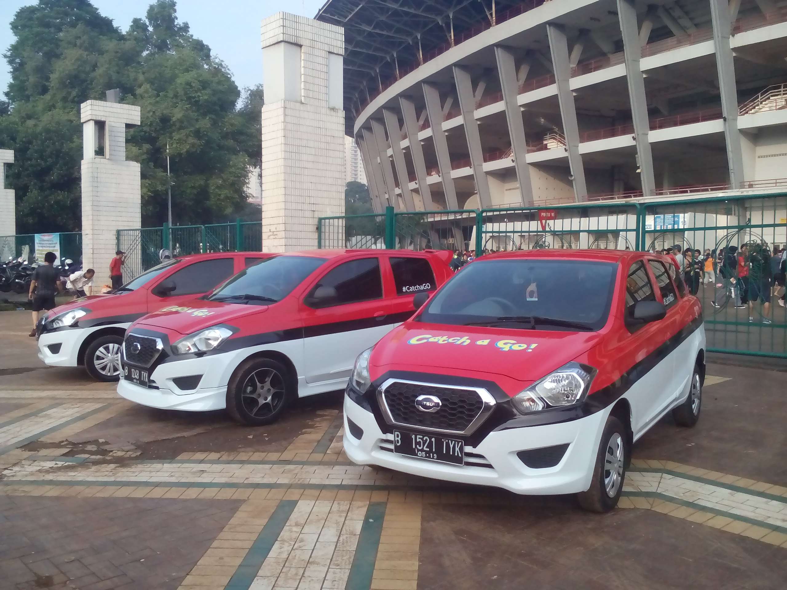 HEBOH! Ada mobil Pokeball di Gahtering Pokemon GBK