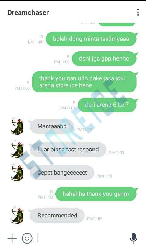 STOREICE-ID &quot; Testimonial From Our Costumer &quot;