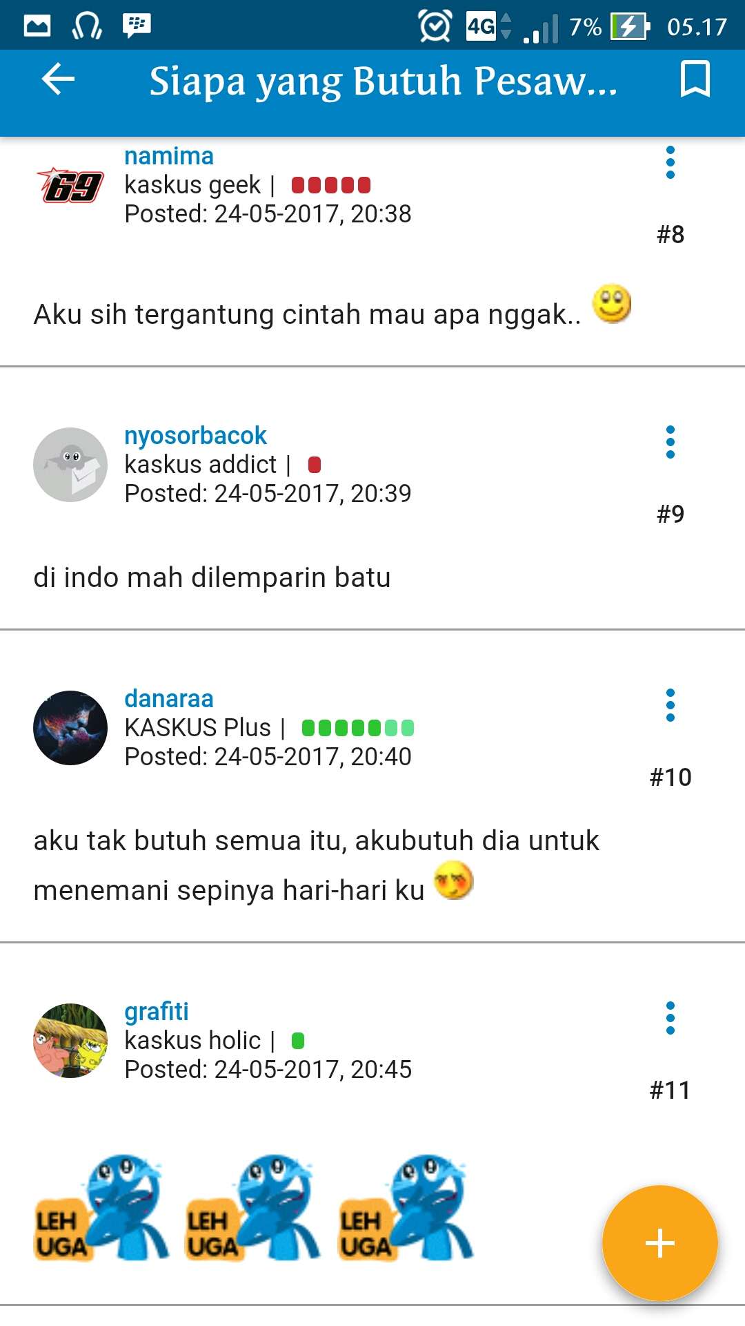 yang lucu dan unik dari kaskus (smile zone)