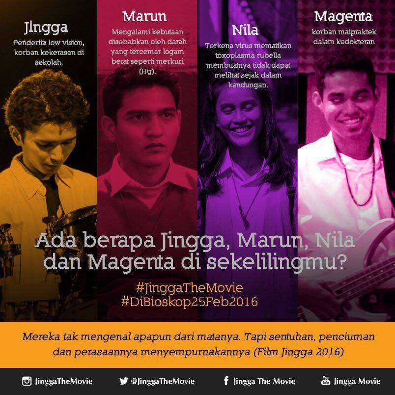 &quot;Jingga&quot; Karya Manis Lola Amaria Tentang Penyandang Disabilitas