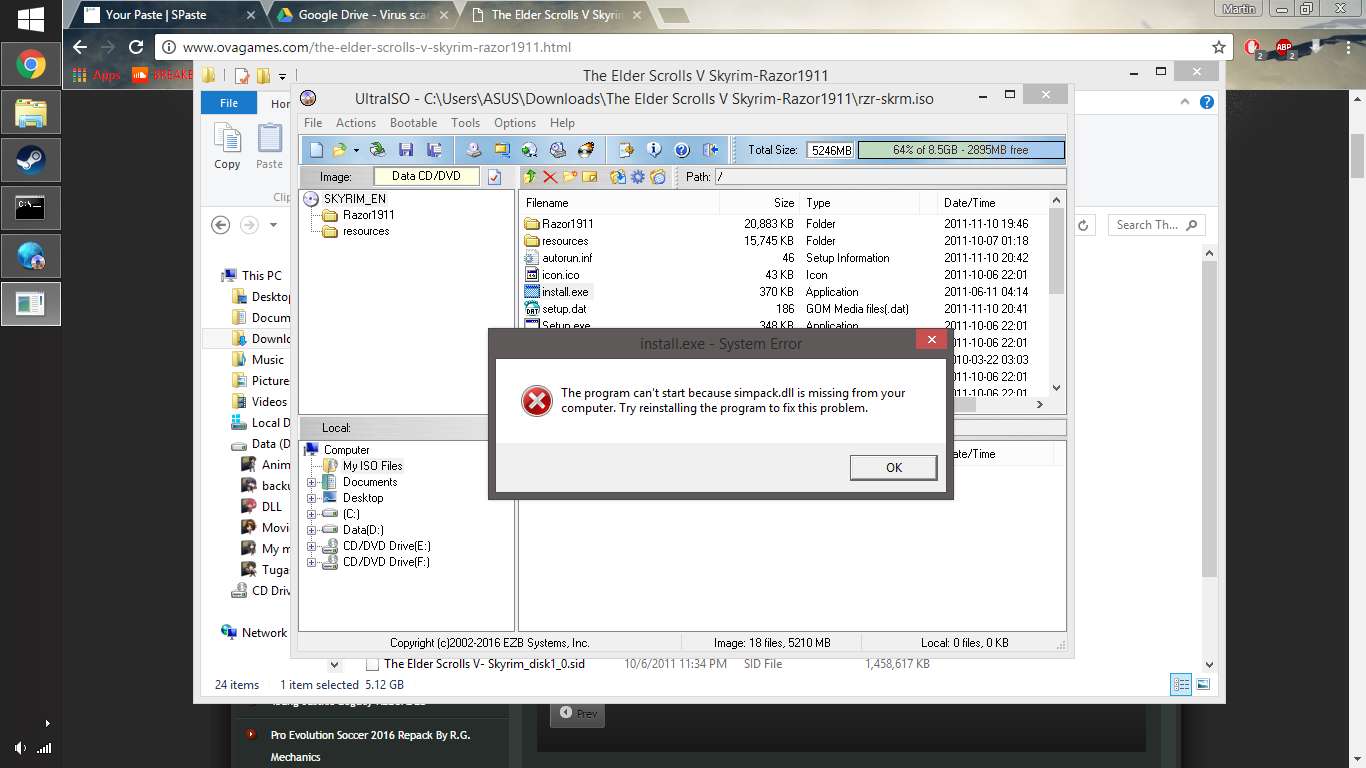 Directx end runtime