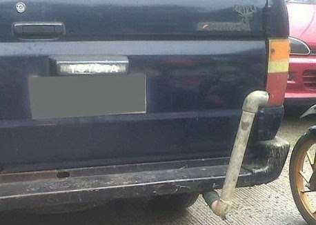 Kendaraan Modif Untuk Menghadapi Banjir Nih Gan