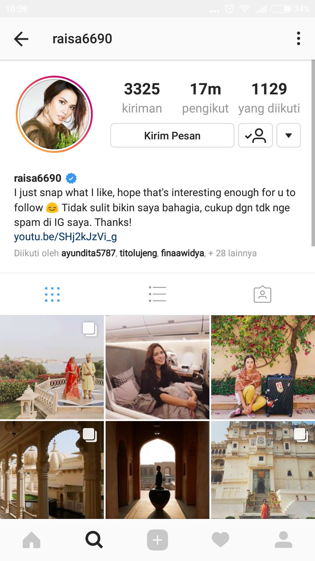 LIST SELEBGRAM YANG BISA AGAN DAN SISTA STALK &#91;GIRL&#93;