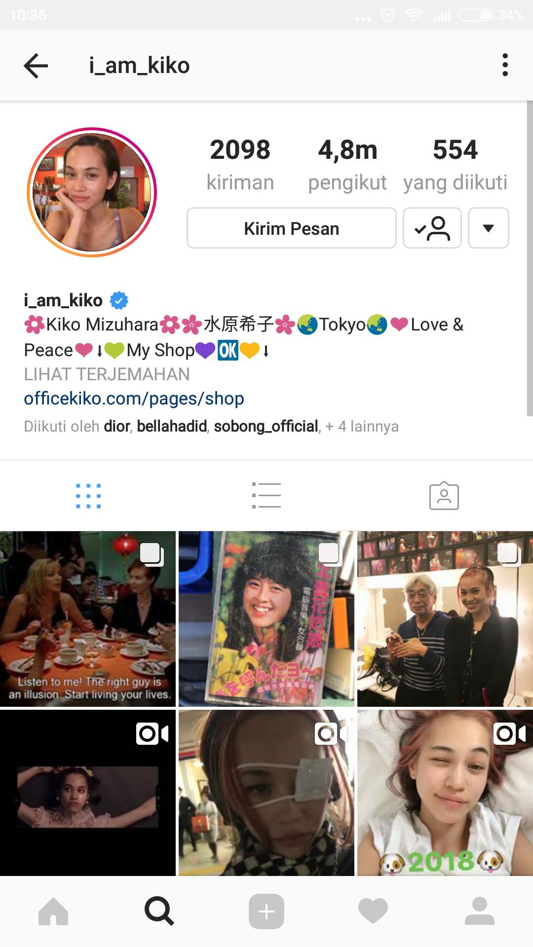 LIST SELEBGRAM YANG BISA AGAN DAN SISTA STALK &#91;GIRL&#93;