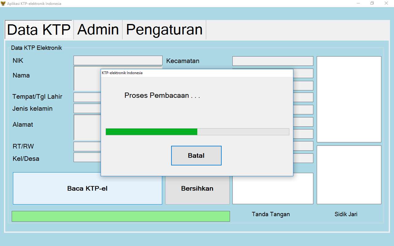 Alat Canggih Pembaca KTP