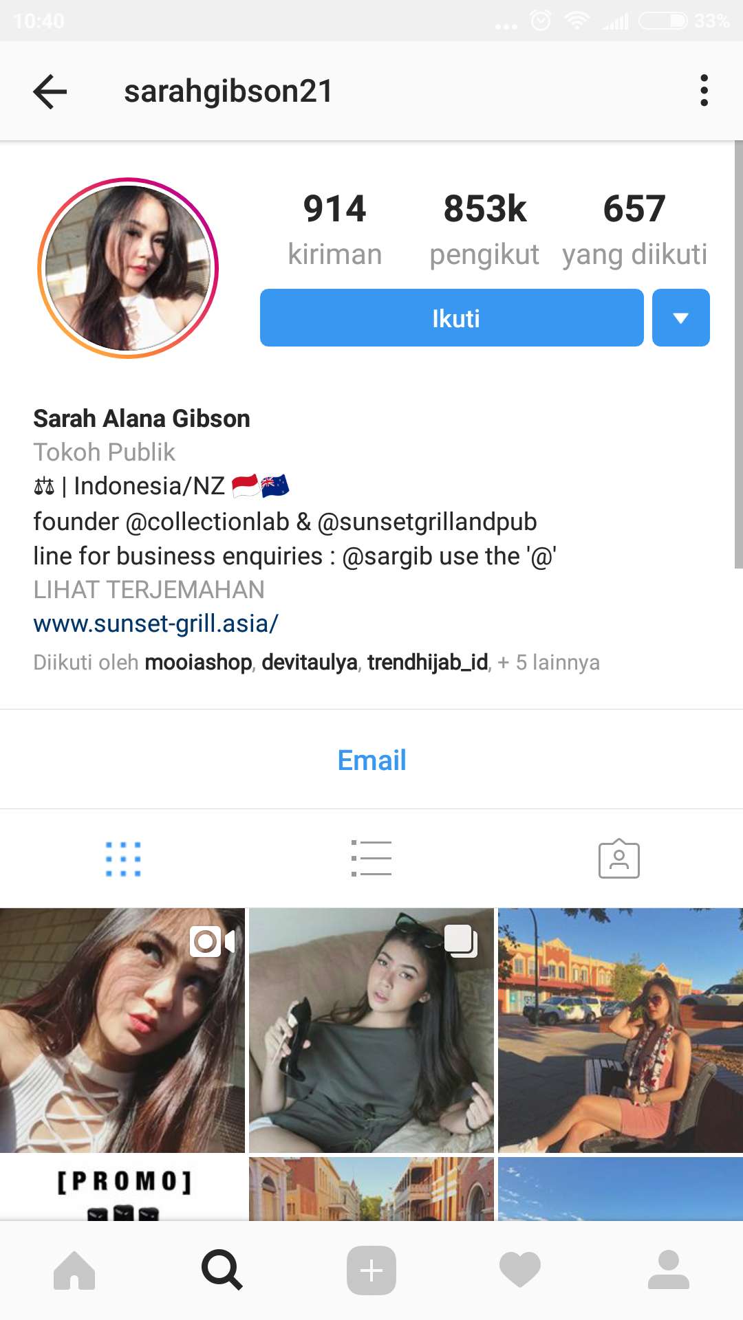 LIST SELEBGRAM YANG BISA AGAN DAN SISTA STALK &#91;GIRL&#93;