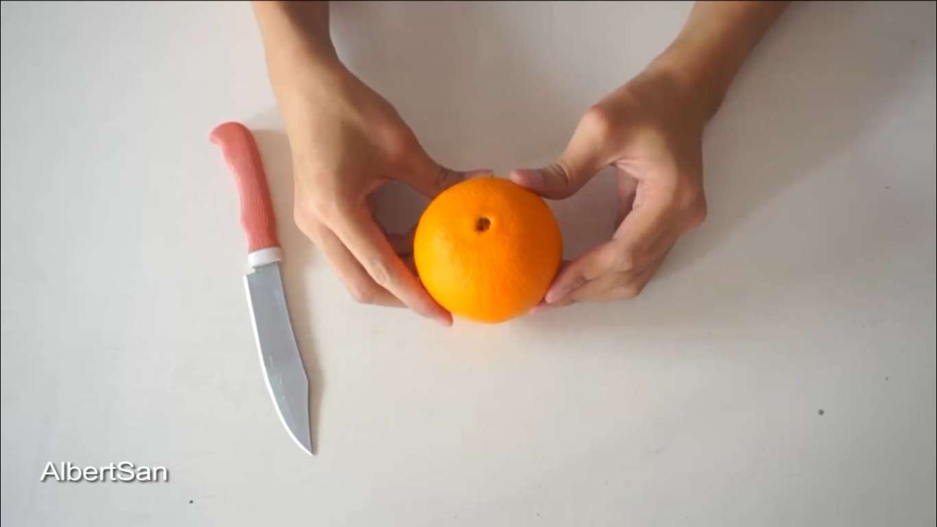 Jeruk Sunkist jadi Lilin ?