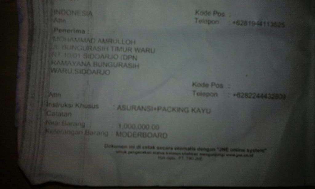 LAPORAN PENIPUAN AGAN KASKUS USER andyngek 100% PENIPU