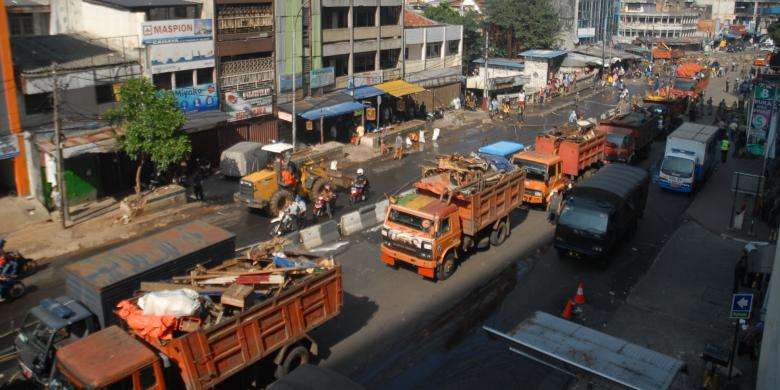 (Full Pic + News) Tanah Abang Dulu dan Sekarang setelah Penertiban