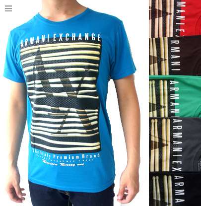 READY STOCK! KAOS COWO BRANDED MURAH 80 RIBU. MURAH MERIAH.BARANG KATUN-SPANDEK ADEM