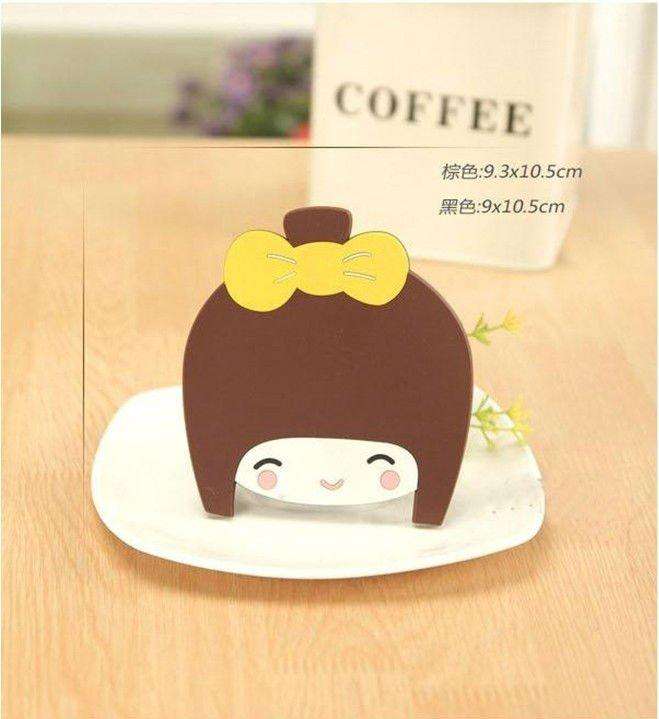 READY STOCK CUP COASTER / TATAKAN GELAS KITTY, MELODY, JAPANESE GIRL, RILAKKUMA