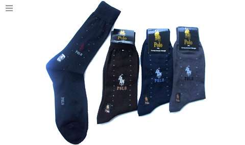 Kaos Kaki Formal / Casual Ralph, Polo, CK, Levis, Lacoste Murah Banget