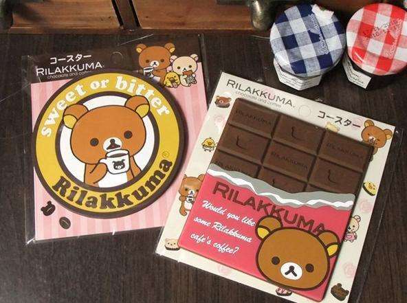 READY STOCK CUP COASTER / TATAKAN GELAS KITTY, MELODY, JAPANESE GIRL, RILAKKUMA