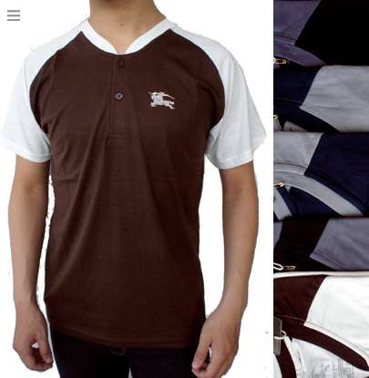 KAOS & VNECK COWOK DISTRO BRANDED PREMIUM - KATUN ADEM NYAMAN TERMURAH!!!