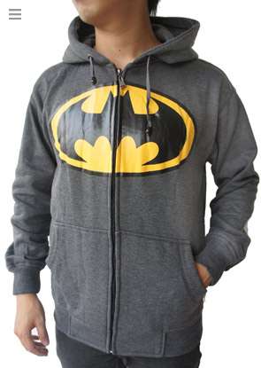 JUAL HOODIE FLEECE/PARASUT BRANDED- MARVEL SUPERHEROES