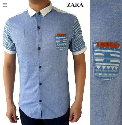 Kemeja Impor Murah Berkualitas (IMPORT)!, Burberry, Zara, FP,etc!