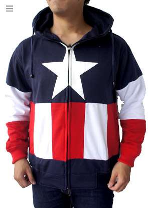 JUAL HOODIE FLEECE/PARASUT BRANDED- MARVEL SUPERHEROES