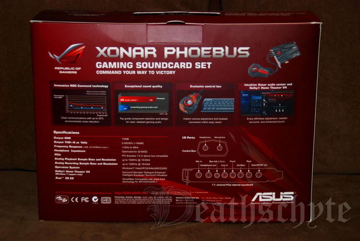 &#91;Soundcard&#93;Asus Xonar Phoebus - ROG High End Gaming soundcard Review