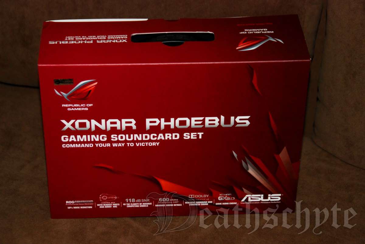 &#91;Soundcard&#93;Asus Xonar Phoebus - ROG High End Gaming soundcard Review