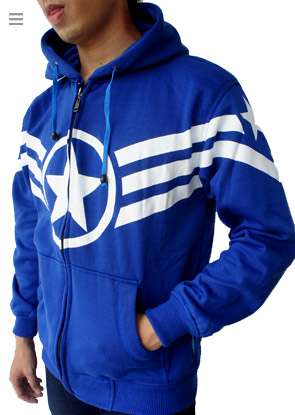 JUAL HOODIE FLEECE/PARASUT BRANDED- MARVEL SUPERHEROES