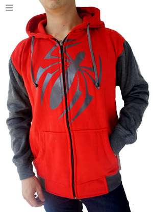 JUAL HOODIE FLEECE/PARASUT BRANDED- MARVEL SUPERHEROES