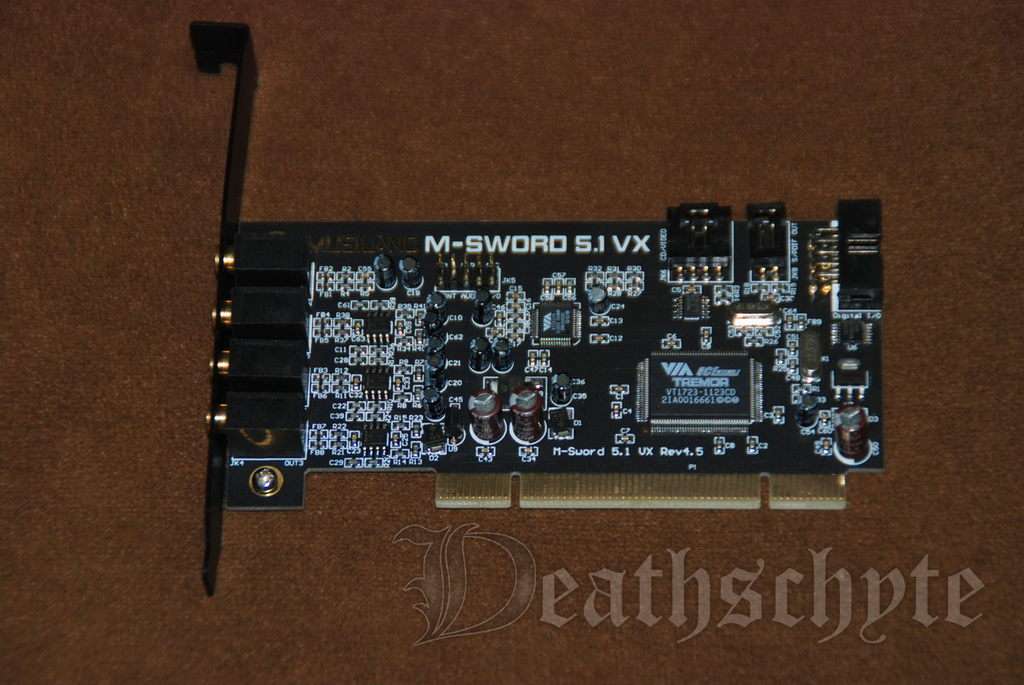 &#91;Soundcard/DAC&#93;Musiland M-Sword VX 5.1 - Value VIA Tremor based soundcard Review