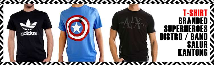 READY STOCK! KAOS COWO BRANDED MURAH 80 RIBU. MURAH MERIAH.BARANG KATUN-SPANDEK ADEM