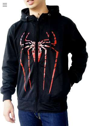 JUAL HOODIE FLEECE/PARASUT BRANDED- MARVEL SUPERHEROES