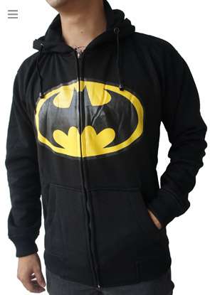JUAL HOODIE FLEECE/PARASUT BRANDED- MARVEL SUPERHEROES