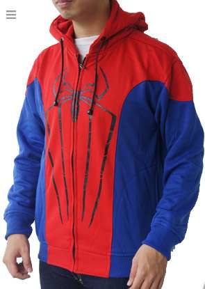 JUAL HOODIE FLEECE/PARASUT BRANDED- MARVEL SUPERHEROES