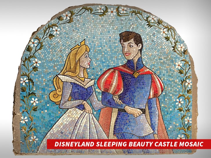 Mosaik Sleeping Beauty Dilelang, Laku Sampai 5,2M!