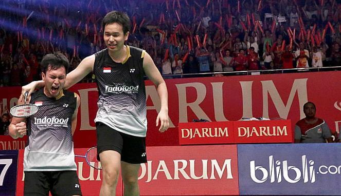 Rekor Fantastis Kevin Sanjaya Sukamuljo &amp; Markus Fernaldi Gideon BWF Super Series