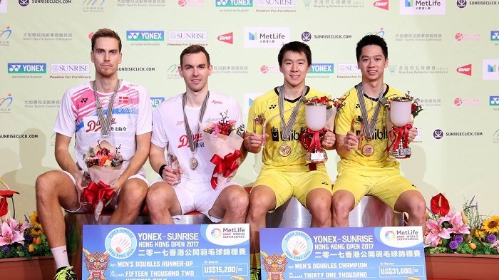 Rekor Fantastis Kevin Sanjaya Sukamuljo &amp; Markus Fernaldi Gideon BWF Super Series