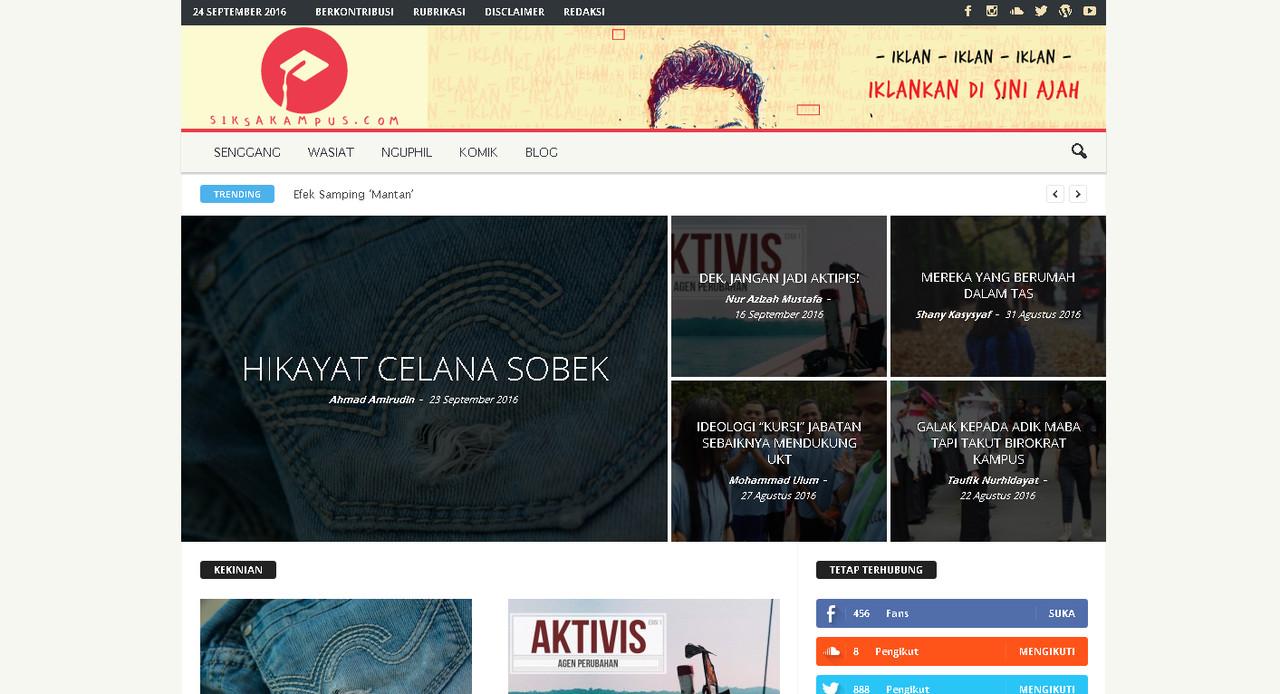 Nih, Media Alternatif Buat Agan yang Sumpek Sama Berita Itu-Itu Mulu