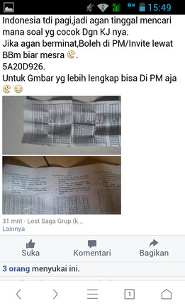 KJ (KUNCI JAWABAN UN)