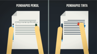Kenapa Tulisan Pensil Bisa Dihapus Sedangkan Tulisan Pulpen Tidak Bisa?