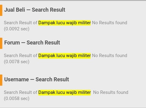 Cerita-cerita lucu tentang dampak wajib militer 